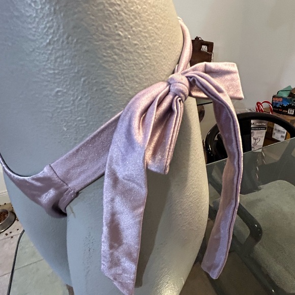 Storm Reid bikini swim 2 piece bathing suit crop top medium large - Picture 5 of 9